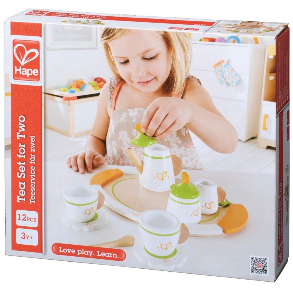 NIB HAPE Tea Set for Two